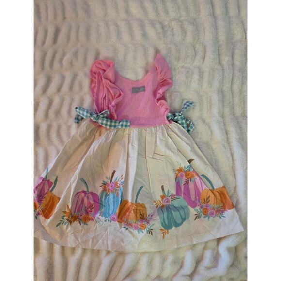 Eleanor Rose Pumkin Patch Size 4-5 Fall Festive Halloween - Picture 1 of 4